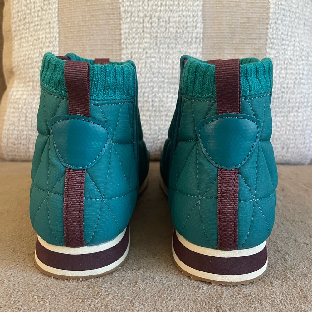 Teva Turquoise Quilted Ankle Boots - Picture 5 of 6